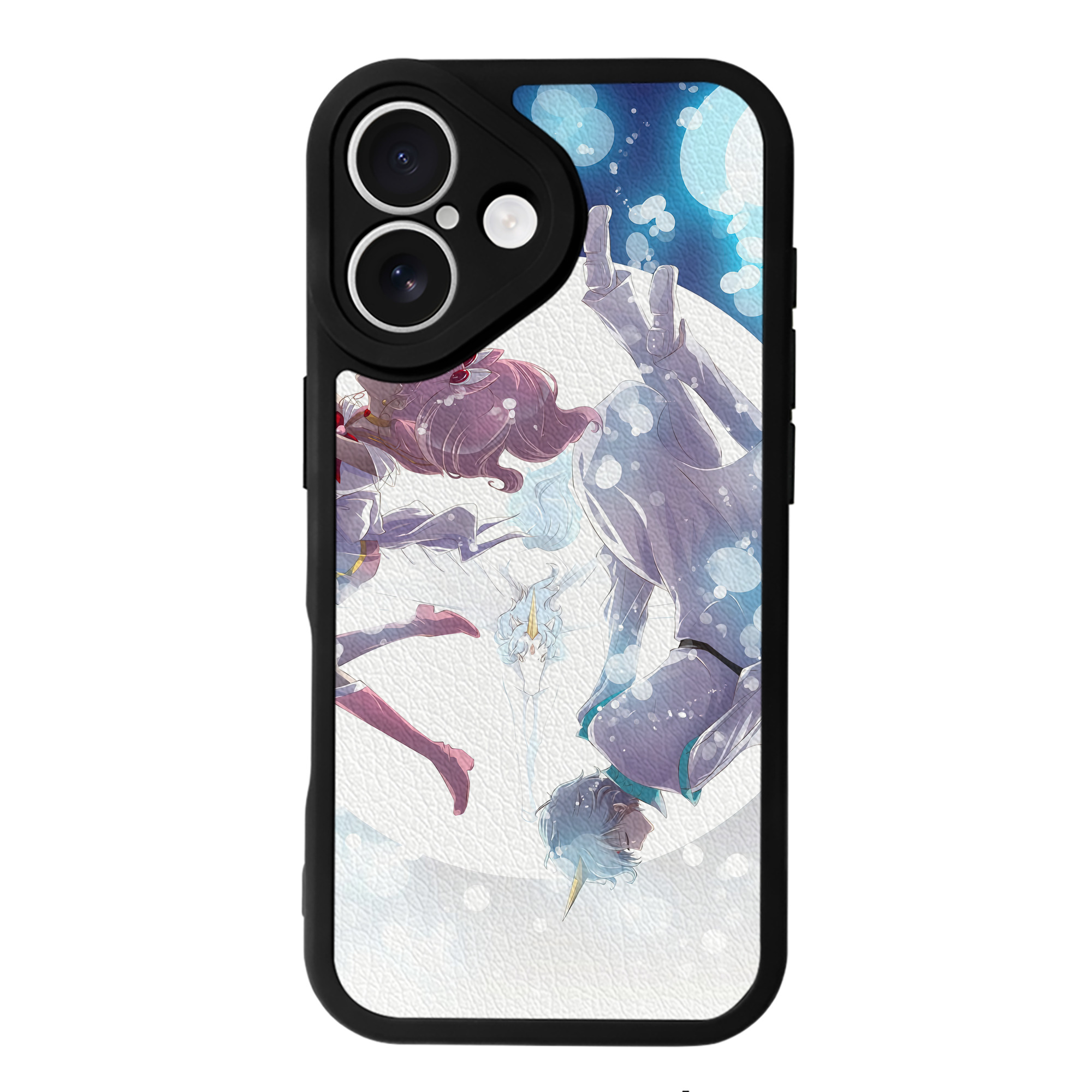 （画像用） 美少女戦士セーラームーン Sailor Moon 【iPhone 16シリーズ対応】シリコンスマホケース（レザー調） 材質：シリコン